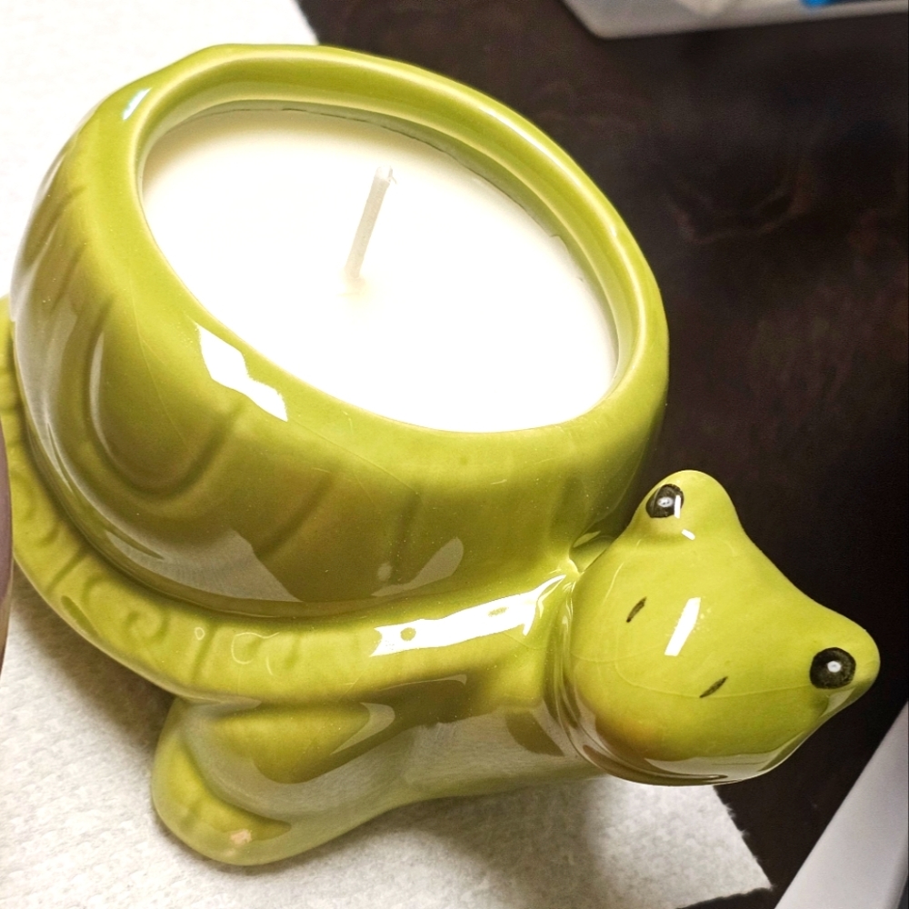 Tillie Turtle Candle